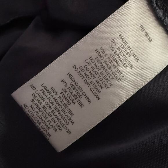 Alex & Eve Sequined Embroidered One-Shoulder Asymmetrical-Hem Sheath Dress Sz 16 - Picture 8 of 10